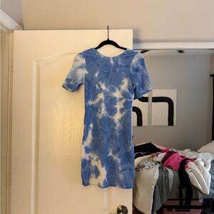 Tie-Dye Mini Dress